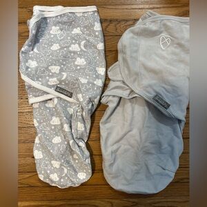 SwaddleMe Light Gray Swaddle Set